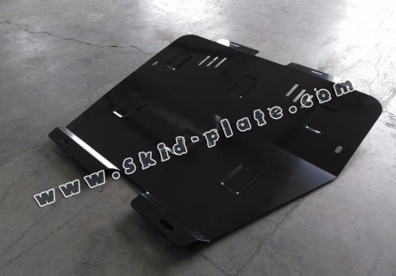 Steel skid plate for Opel Zafira