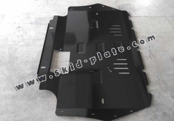 Steel skid plate for the protection of the engine and the gearbox for Audi A3