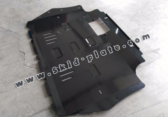 Steel skid plate for the protection of the engine and the gearbox for Seat Leon