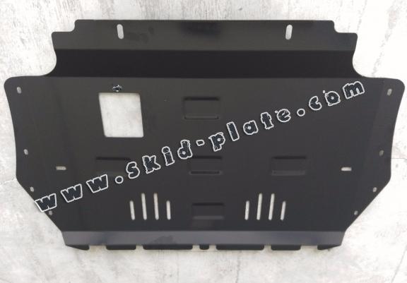 Steel skid plate for VW Caddy