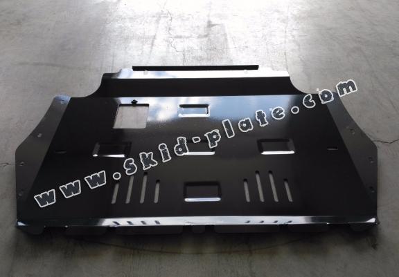 Steel skid plate for VW Jetta