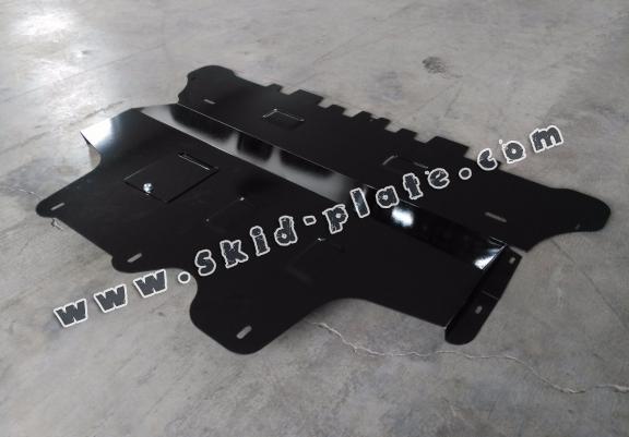 Steel skid plate for Skoda Superb - manual gearbox