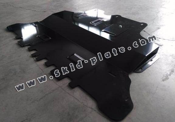 Steel skid plate for VW Caddy