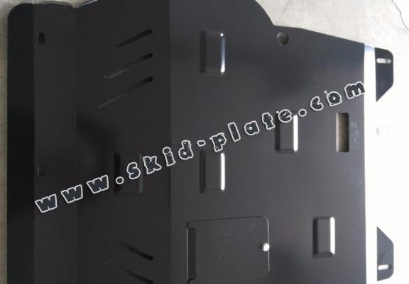 Steel skid plate for golf mk4