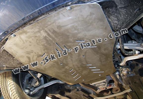 Steel skid plate for Audi A6