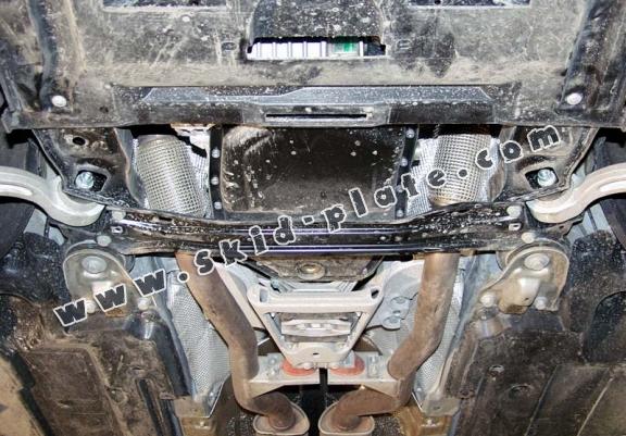 Steel skid plate for Audi A6