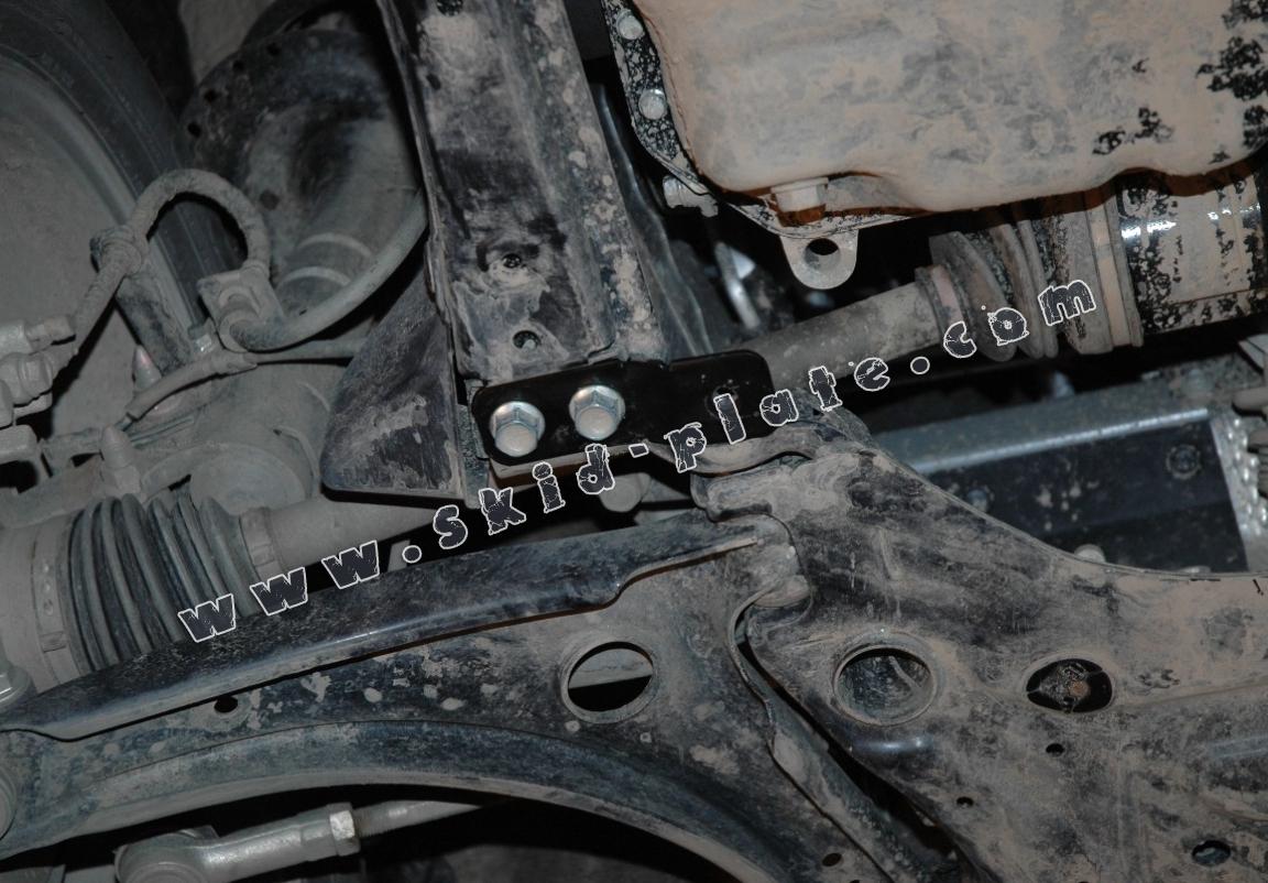 Steel skid plate for Mitsubishi Outlander