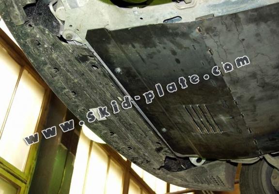 Steel skid plate for Renault Kangoo