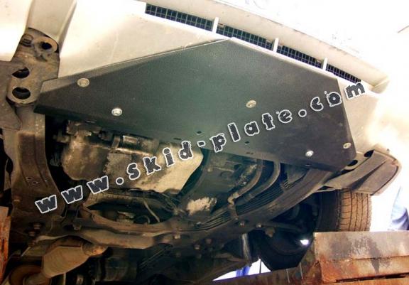 Steel skid plate for the protection of the engine and the gearbox for Lancia Zeta