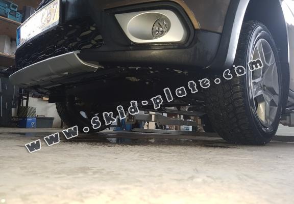 Steel skid plate for Renault Express