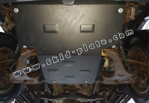 Steel skid plate for the protection of the engine and the radiator for Mitsubishi Pajero Sport 1