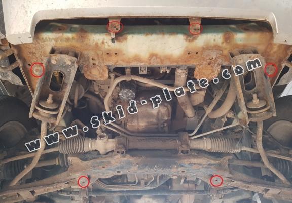 Steel skid plate for Mitsubishi Pajero Pinin