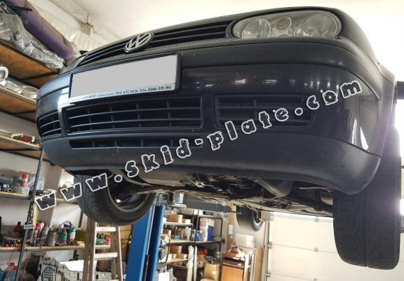 Steel skid plate for VW Bora