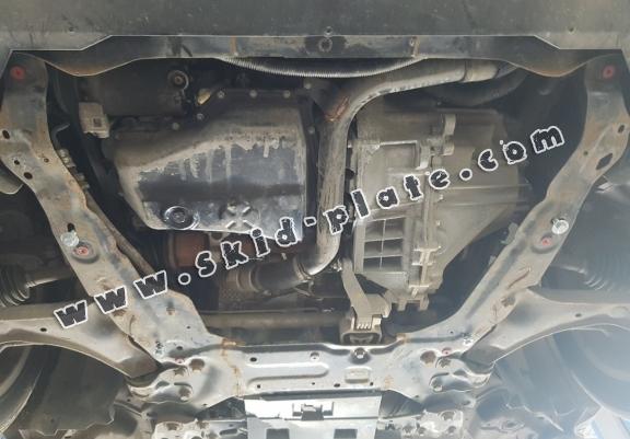 Steel skid plate for the protection of the engine and the gearbox for Volvo XC60