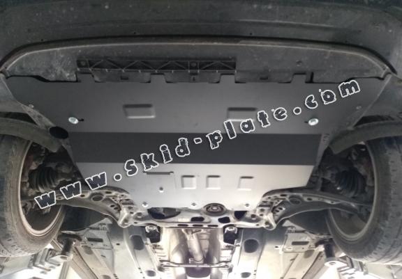 Steel skid plate for the protection of the engine and the gearbox for Skoda Octavia 3 - automatic gearbox