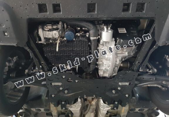 Steel skid plate for Opel Grandland X