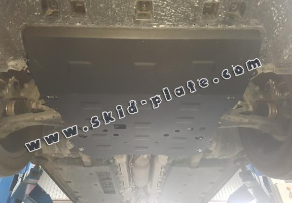 Steel skid plate for Peugeot 408