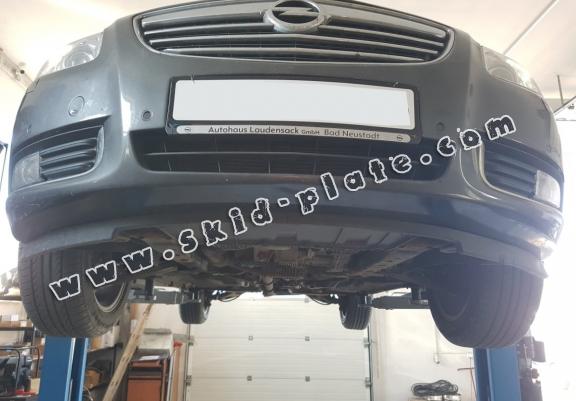 Steel skid plate for Opel Insignia