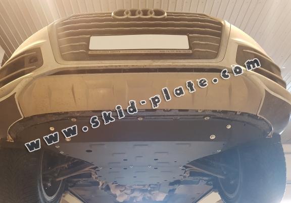 Steel skid plate for Porsche Cayenne