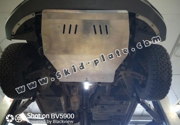 Aluminum skid plate for Volkswagen Transporter T6