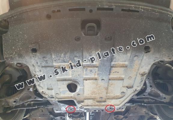 Steel skid plate for Hyundai Santa Fe