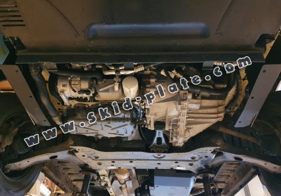 Steel skid plate for the protection of the engine and the gearbox for Ford Transit Custom - FWD