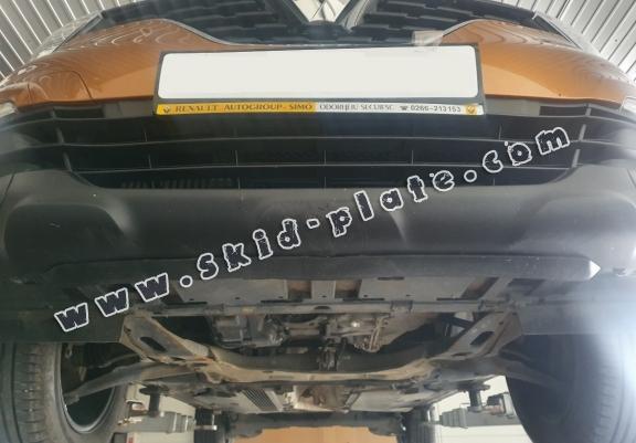 Steel skid plate for Renault Modus