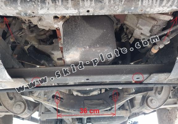 Steel skid plate for Iveco Daily 6