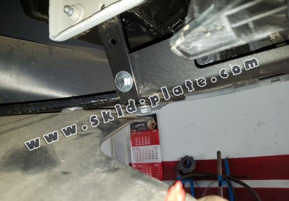 Steel skid plate for Peugeot Boxer