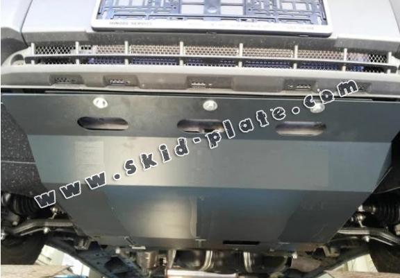 Steel skid plate for Fiat Ducato