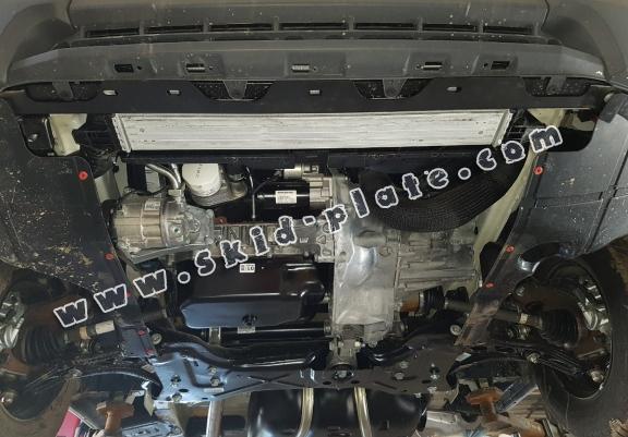 Steel skid plate for Fiat Ducato