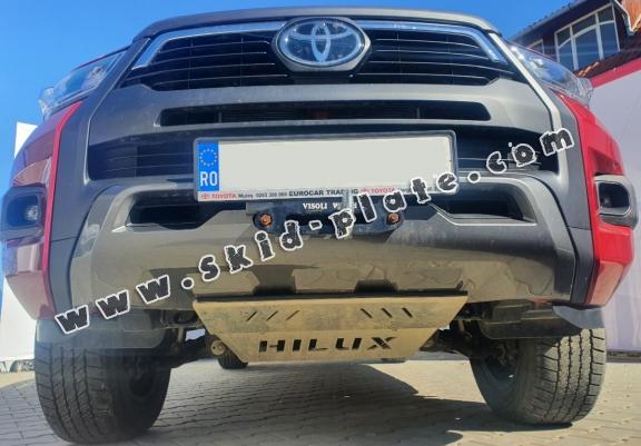 Aluminum radiator skid plate for Toyota Hilux Invincible