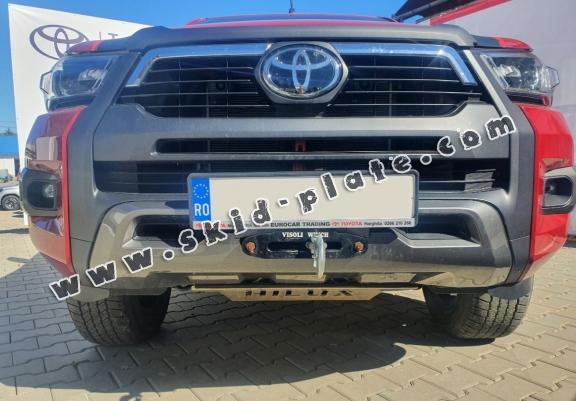 Aluminum radiator skid plate for Toyota Hilux Invincible