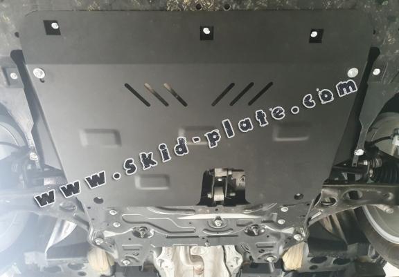 Steel skid plate for Peugeot 2008