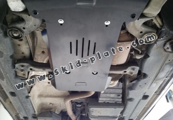 Steel automatic gearbox skid plate for Porsche Cayenne