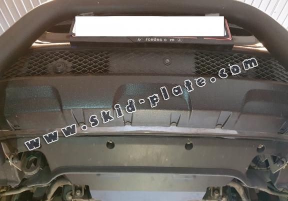 Steel radiator skid plate for Mercedes X-Class W470