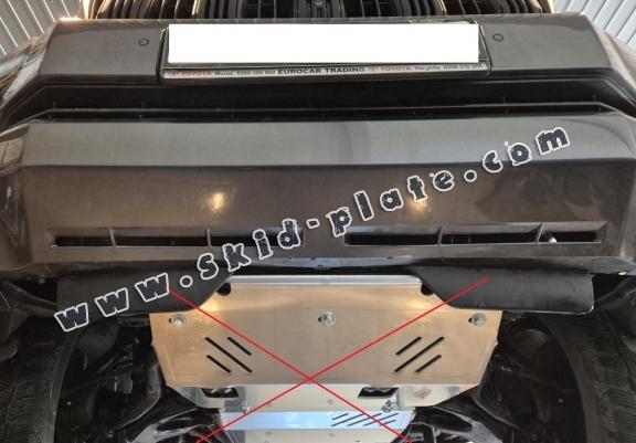 Aluminum gearbox skid plate for Lexus GX
