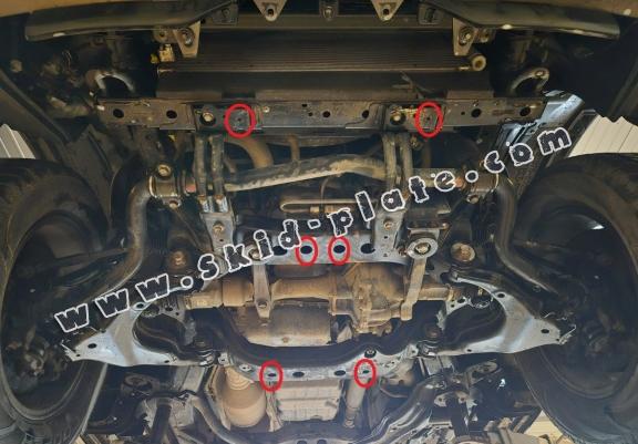 Aluminum skid plate for Lexus GX460