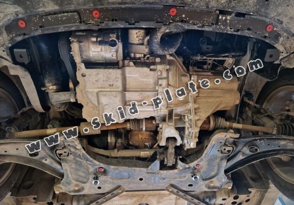 Steel skid plate for Ford Fiesta VII