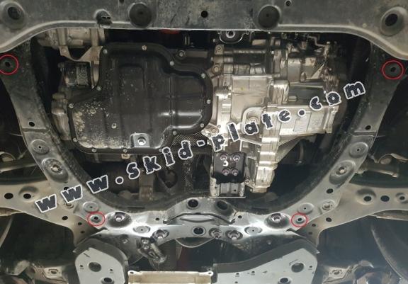 Aluminum skid plate for Lexus NXAZ20