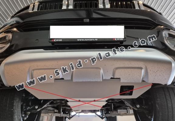 Aluminum transfer case skid plate for Baic Beijing BJ60