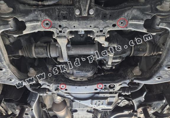 Aluminum skid plate for Toyota Land Cruiser 250