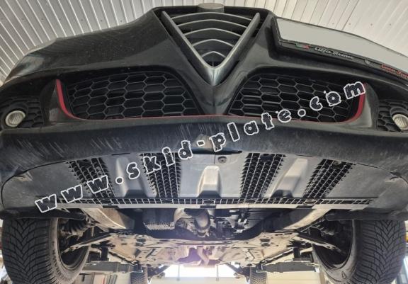 Steel skid plate for Alfa Romeo Giulietta
