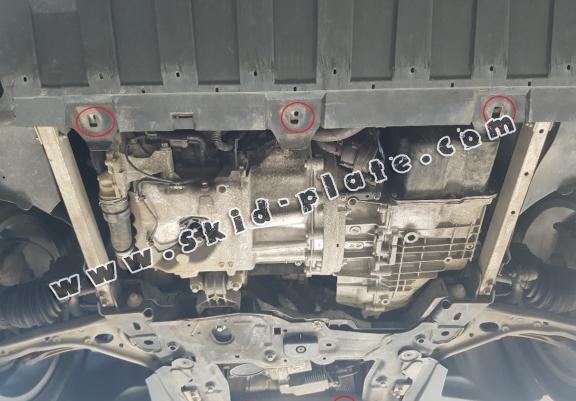 Steel skid plate for Infiniti Q30