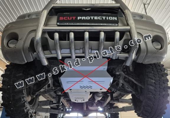 Aluminum gearbox skid plate for Suzuki Grand Vitara XL7