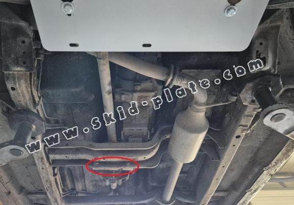 Aluminum gearbox skid plate for Suzuki Grand Vitara XL7