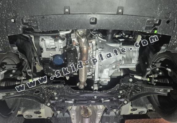 Steel skid plate for the protection of the engine and the gearbox for Fiat Grande Panda