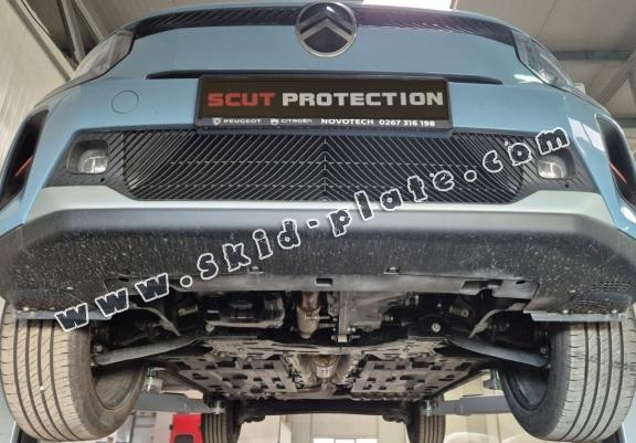 Steel skid plate for the protection of the engine and the gearbox for Fiat Grande Panda