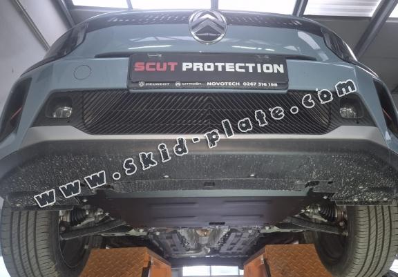 Steel skid plate for the protection of the engine and the gearbox for Fiat Grande Panda