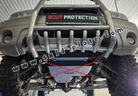 Steel gearbox skid plate for Suzuki Grand Vitara XL-7 